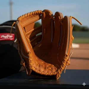 Inside view of the finger stalls and padded thumb sleeve of a Heart of the Hide glove for superior comfort and protection.