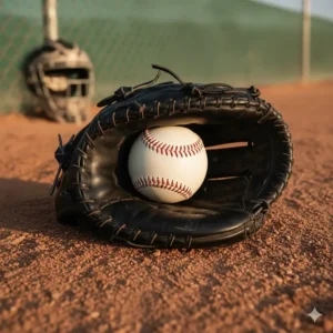 Diagram illustrating common web styles for fastpitch softball gloves, including H-web, I-web, and basket web.