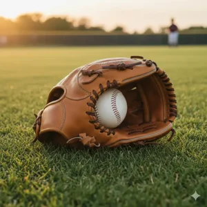 Large outfield fastpitch softball glove with a deep pocket and H-web, designed for catching fly balls.