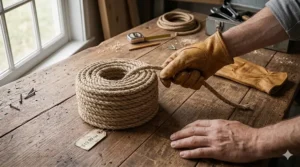 A multi-pack bundle of affordable cotton string knit work gloves showing cost-effective bulk pricing.