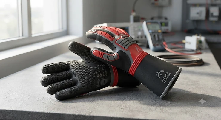 Insulated electrician gloves under $50 offering arc flash protection and high dexterity.